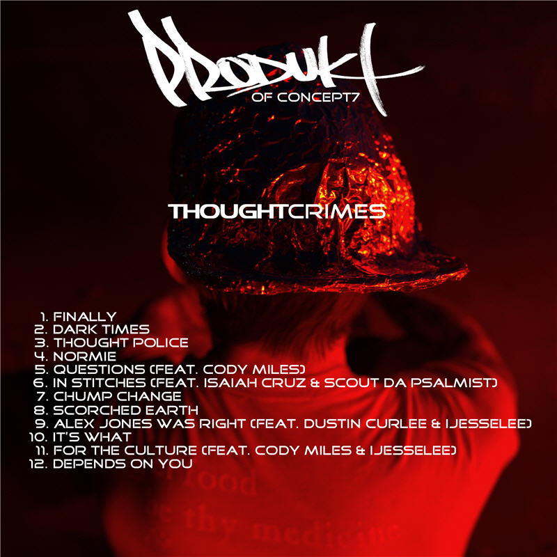 Thought Crimes Album Back Cover